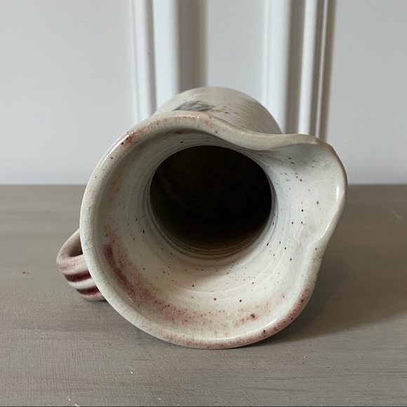 Hand-thrown Studio Pottery | Glazed, Small Pitcher | Creamer Signed by Artist - Picture 2 of 6